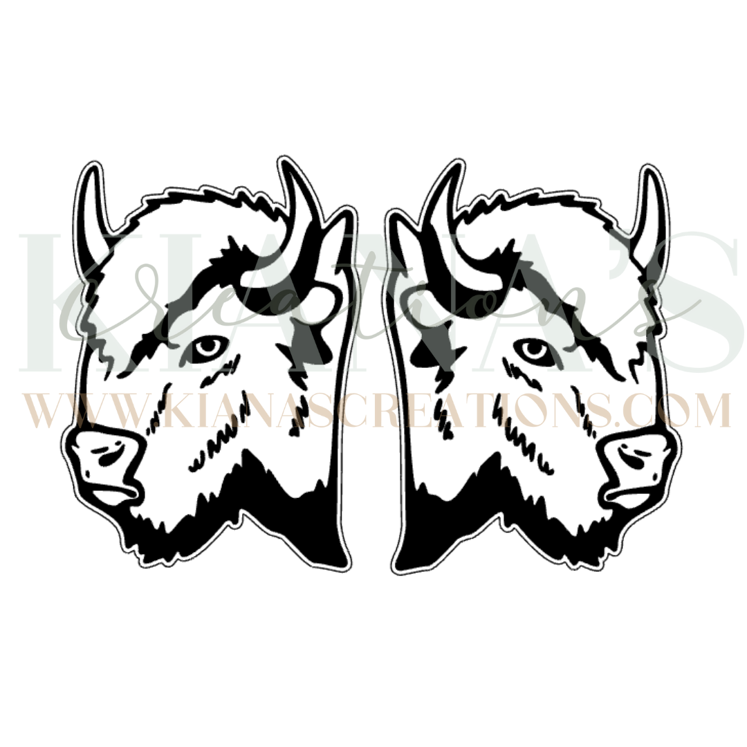 Buffalo Wood Cabochon