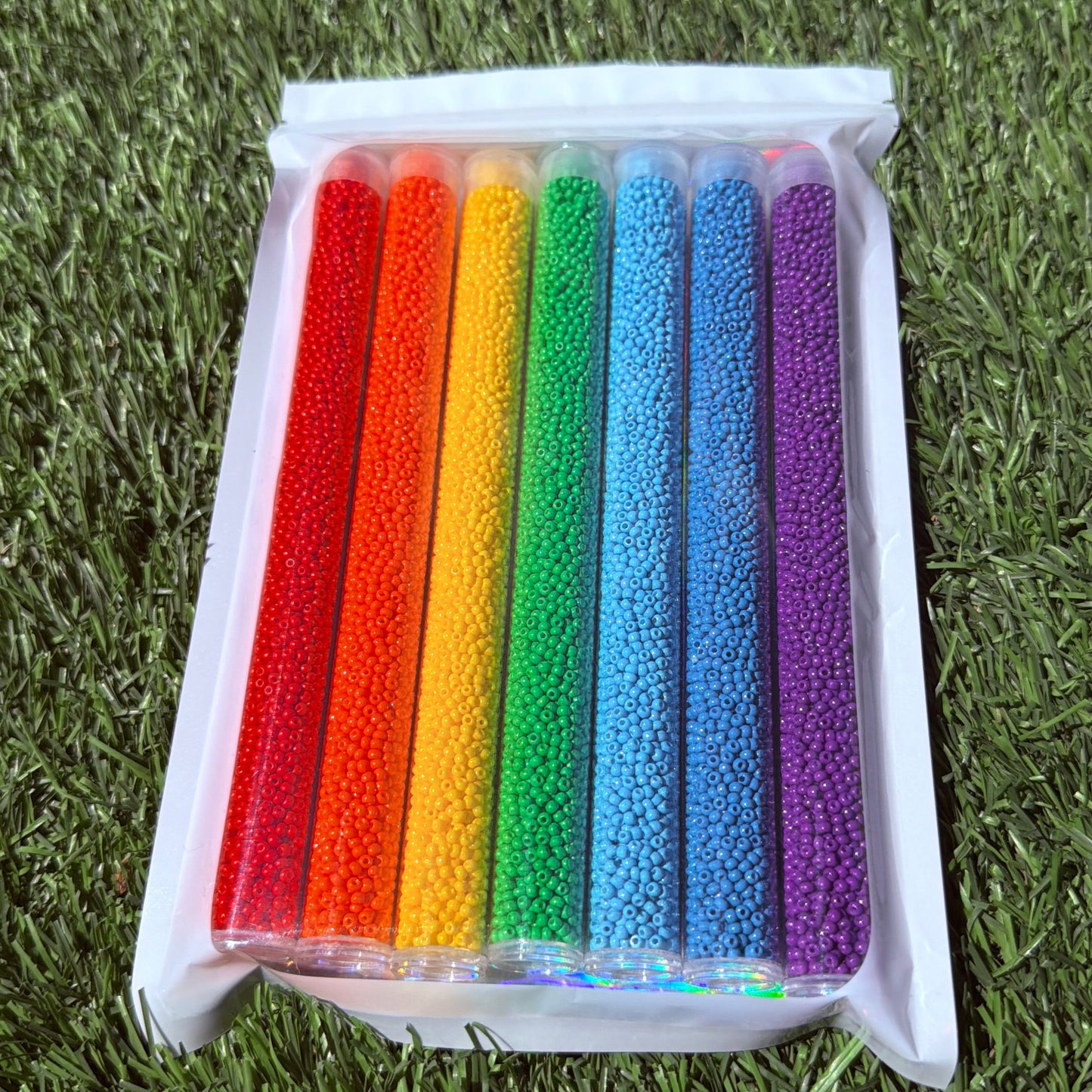 Rainbow 11/0 Seed Beads Set