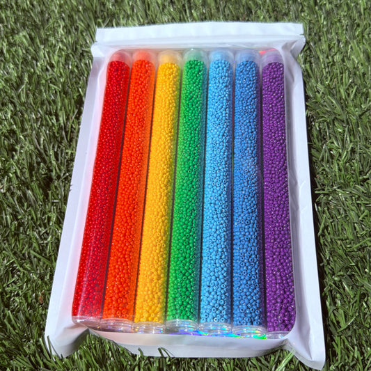 Rainbow 11/0 Seed Beads Set