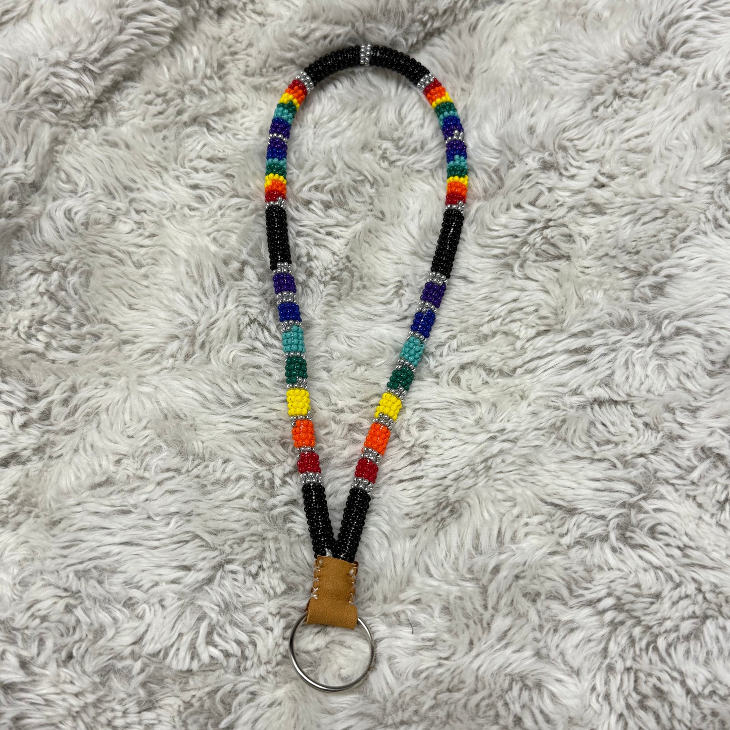 Beaded Wrist keychain