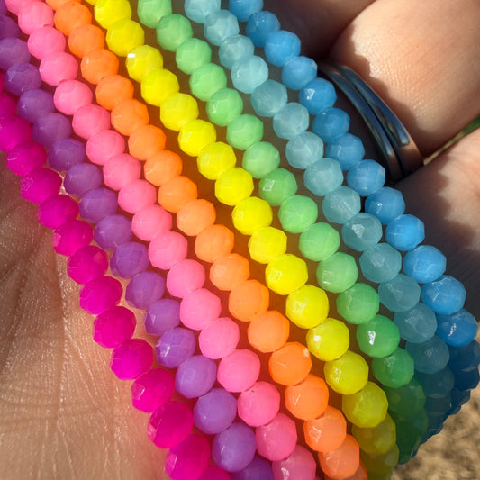 8 colors 4mm Edging Beads