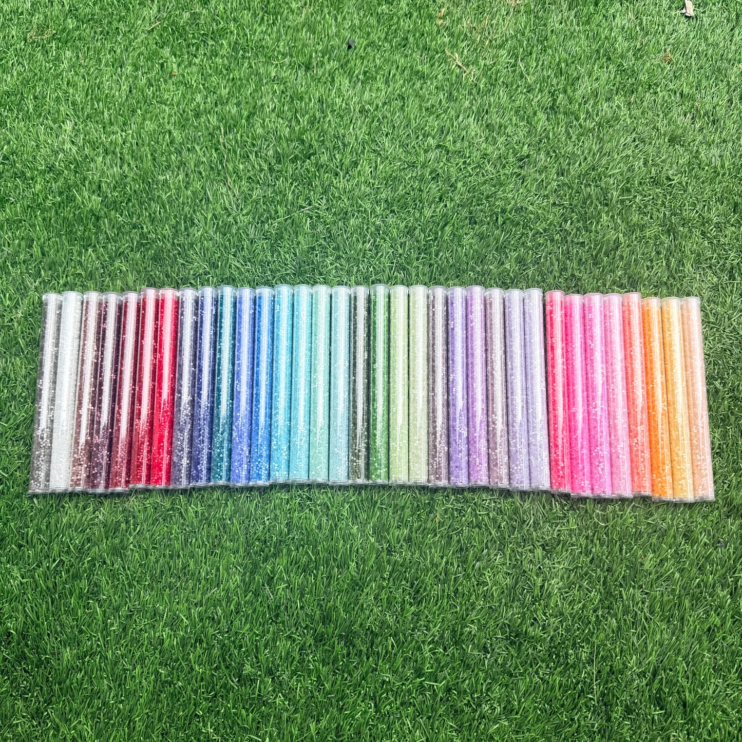Satin 11/0 Beads - 34 Color Set