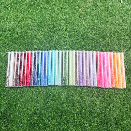 Satin 11/0 Beads - 34 Color Set
