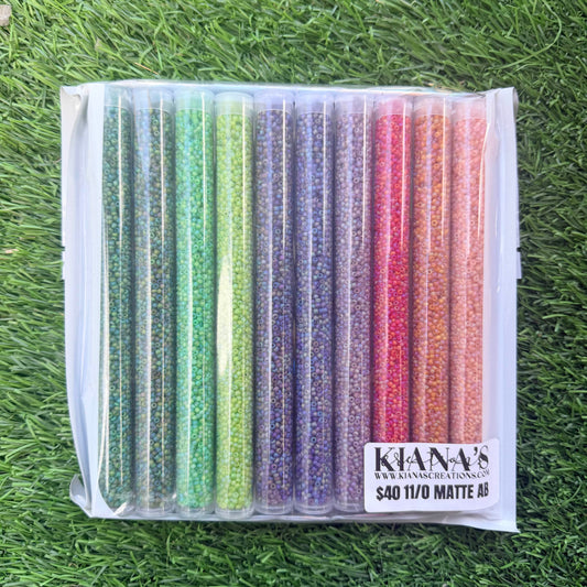 11/0 Matte AB Bead Set