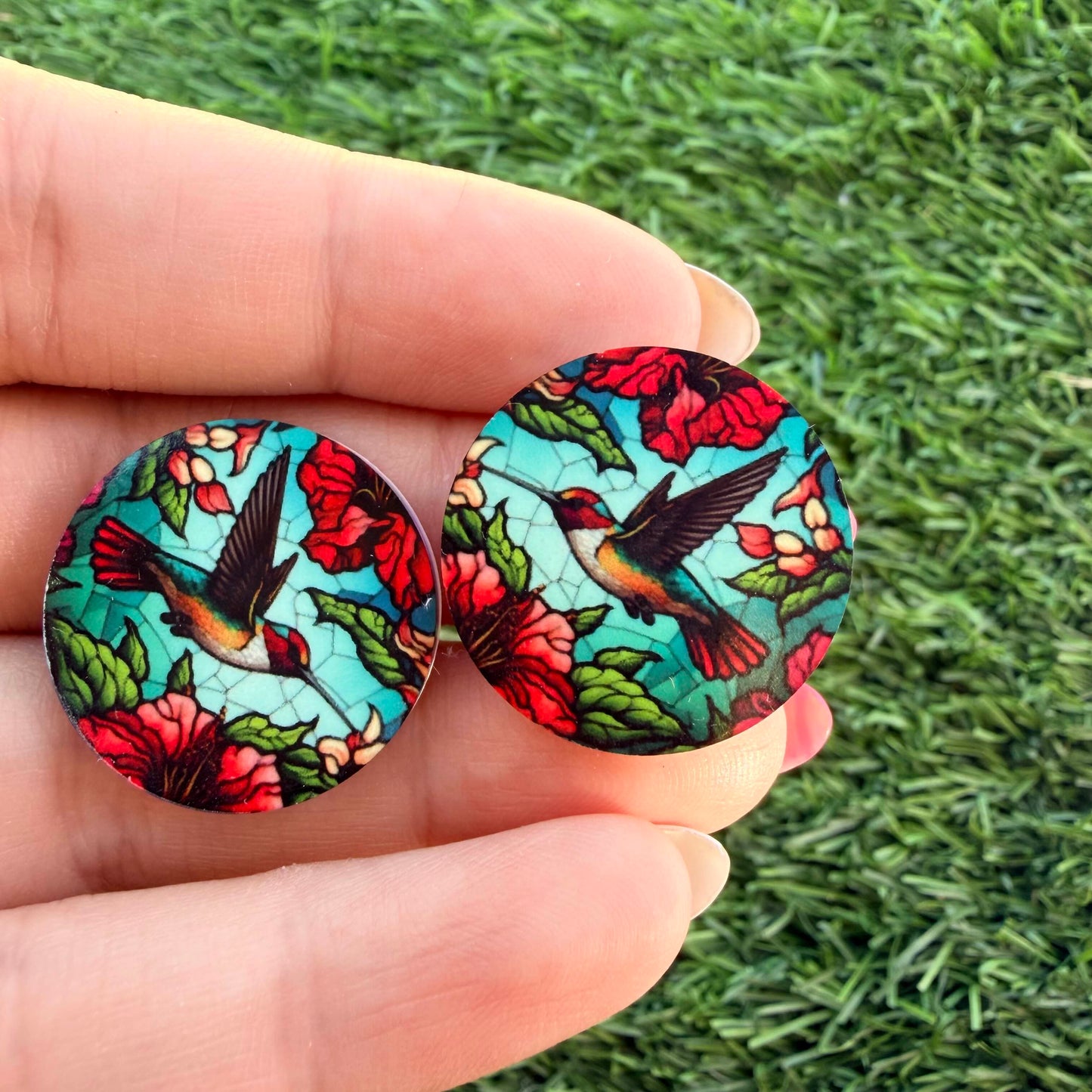 Circle Customized Acrylic Cabochon