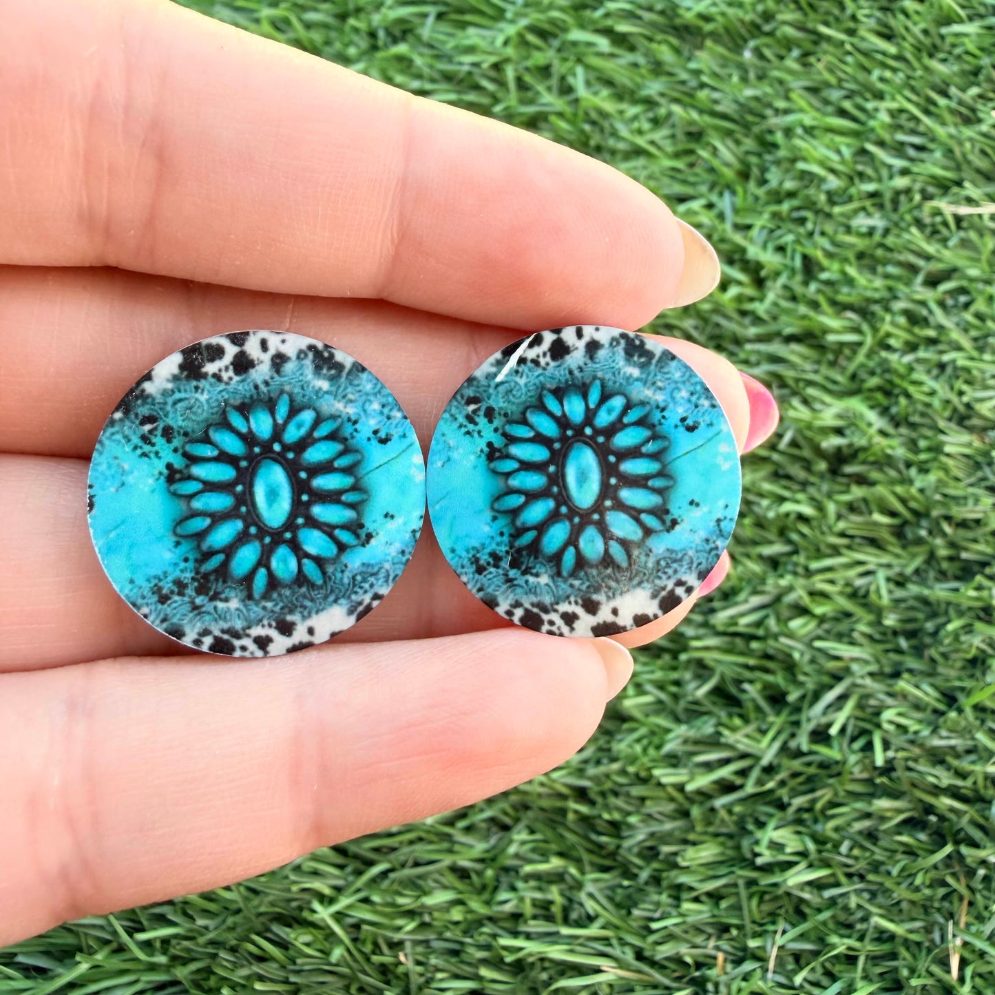 Circle Customized Acrylic Cabochon