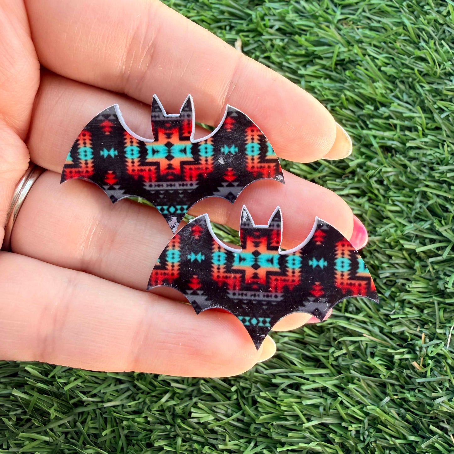 Bat Customized Acrylic Cabochon