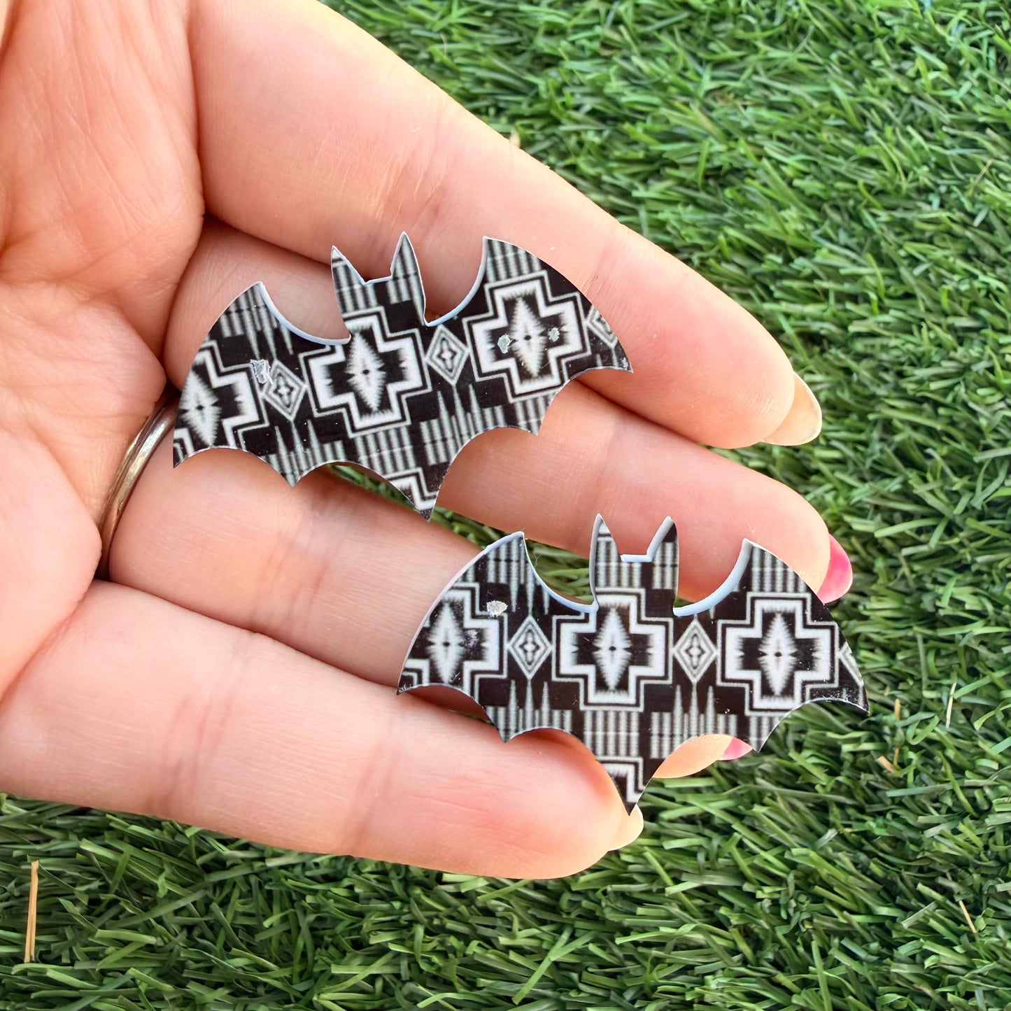 Bat Customized Acrylic Cabochon