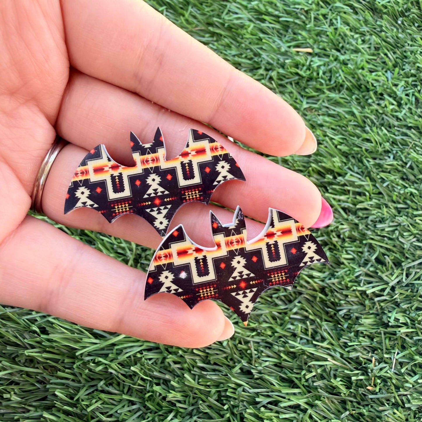 Bat Customized Acrylic Cabochon