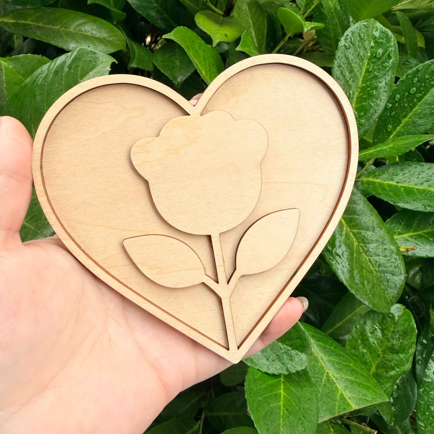 Rose Head Mini Wood Bead Board