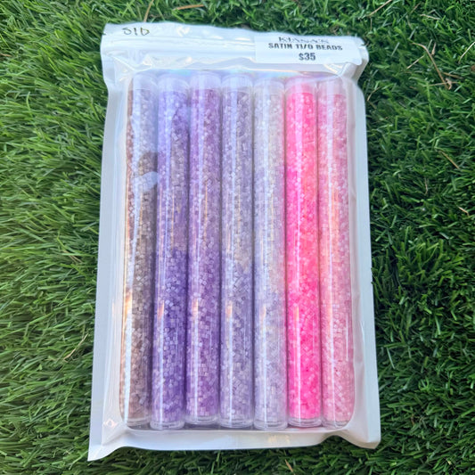 Satin 11/0 Seed Bead Set #11