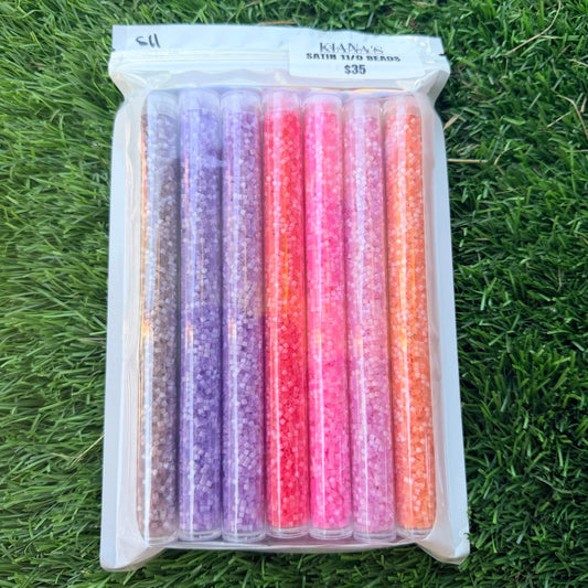 Satin 11/0 Seed Bead Set #12