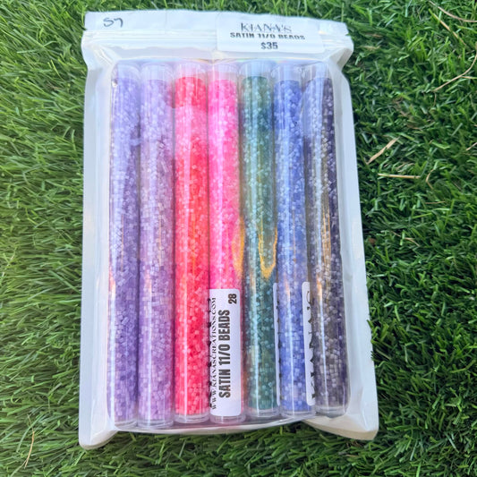 Satin 11/0 Seed Bead Set #7