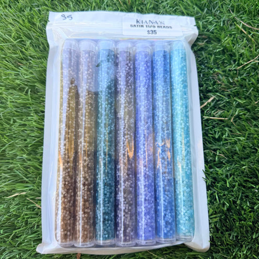 Satin 11/0 Seed Bead Set #5