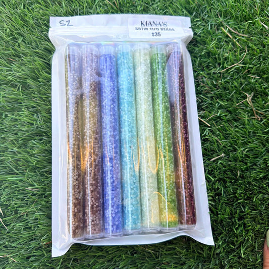 Satin 11/0 Seed Bead Set #2