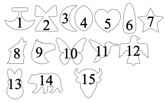 Custom Abalone 2mm Acrylic Cabochons