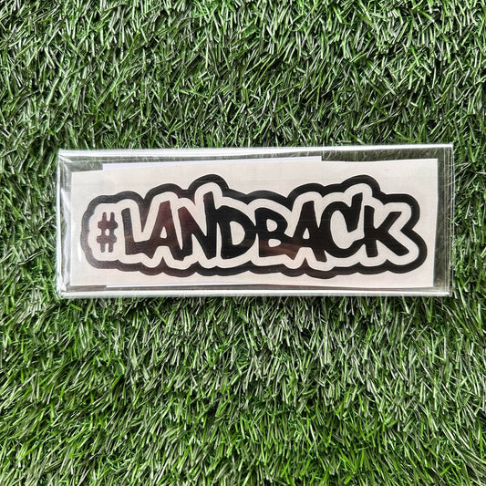 Land Back Decal